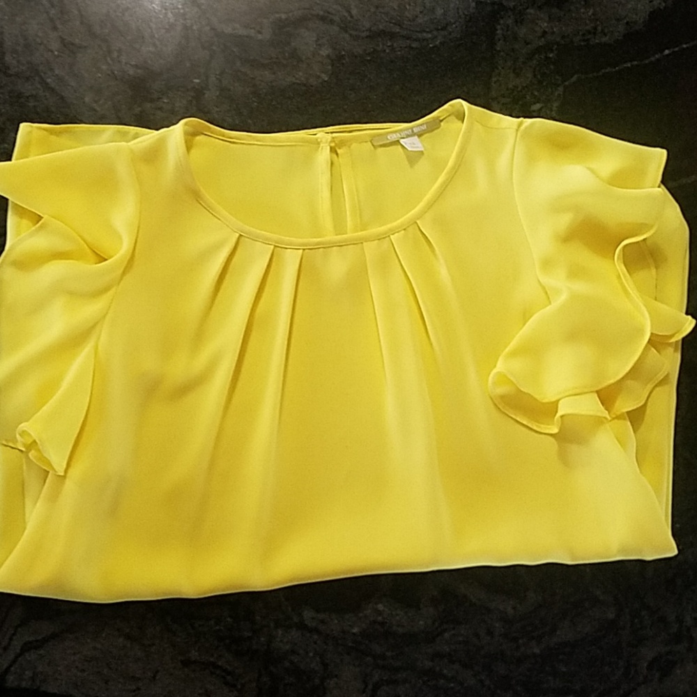 GIANNI BINI YELLOW BLOUSE